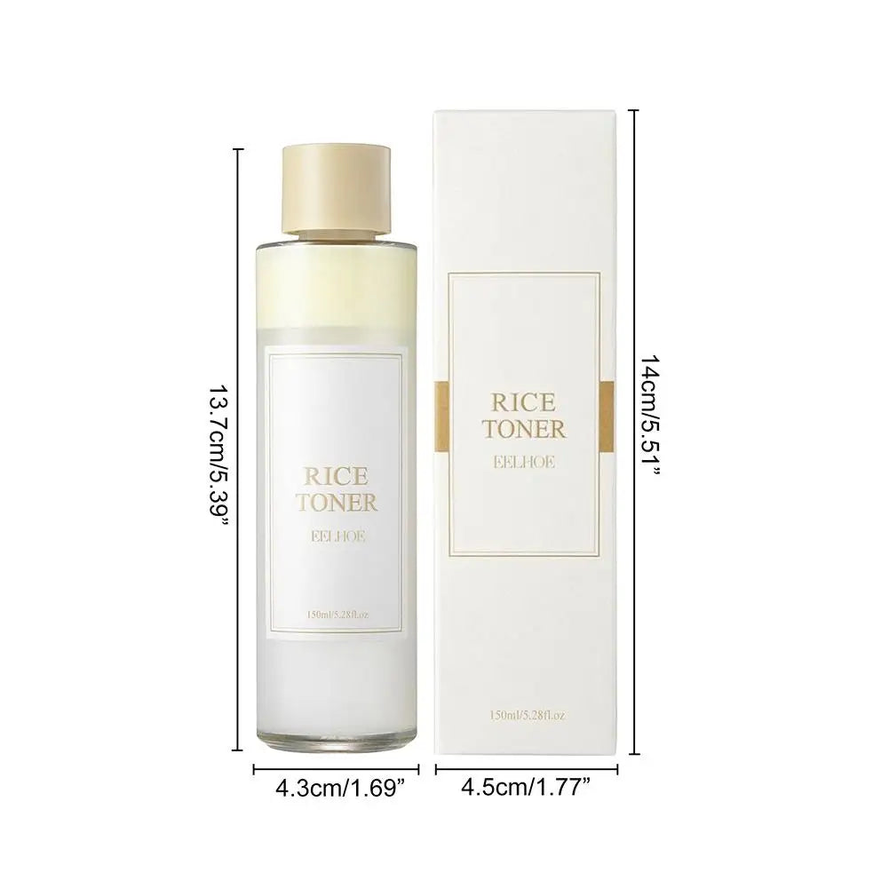 Rice Face Toner Moisturizing Water Brightening Lifting 150ml Deep Facial Cleanser For Young Glowy  Skin Care