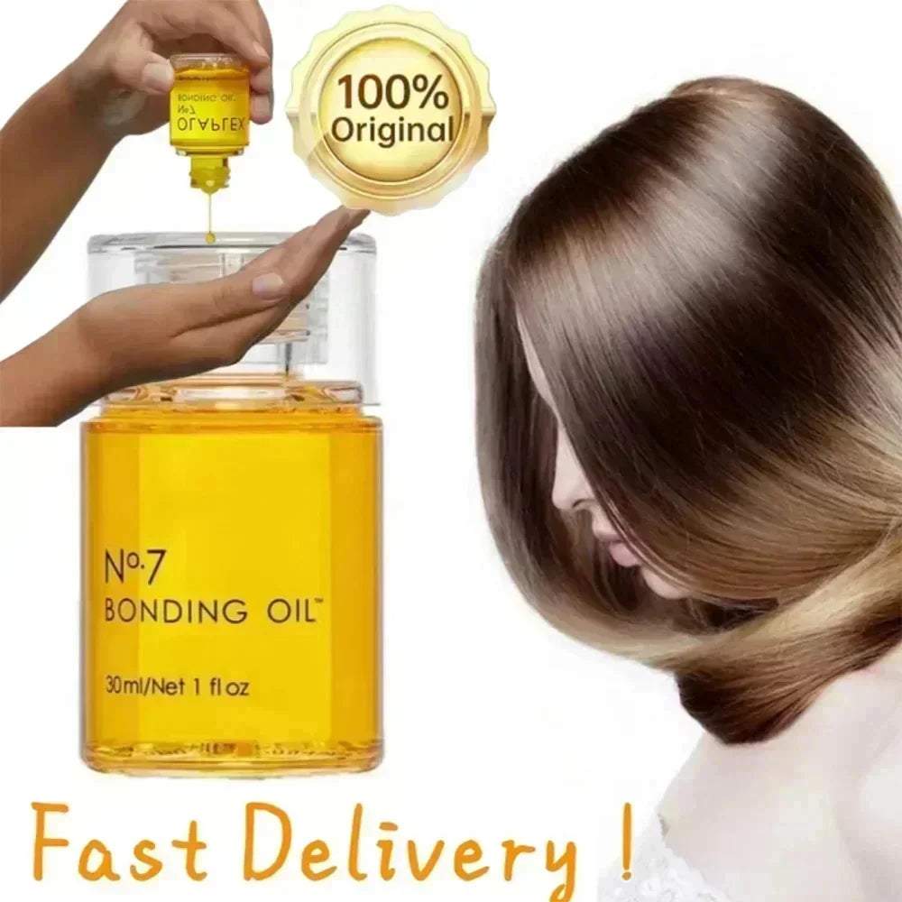No.7 Bonding Oil Anti Break Hair Split Oil Repair Damaged Essential Hair Conditioner Product 1/2/3/5 Pcs Cycle lubricating oil