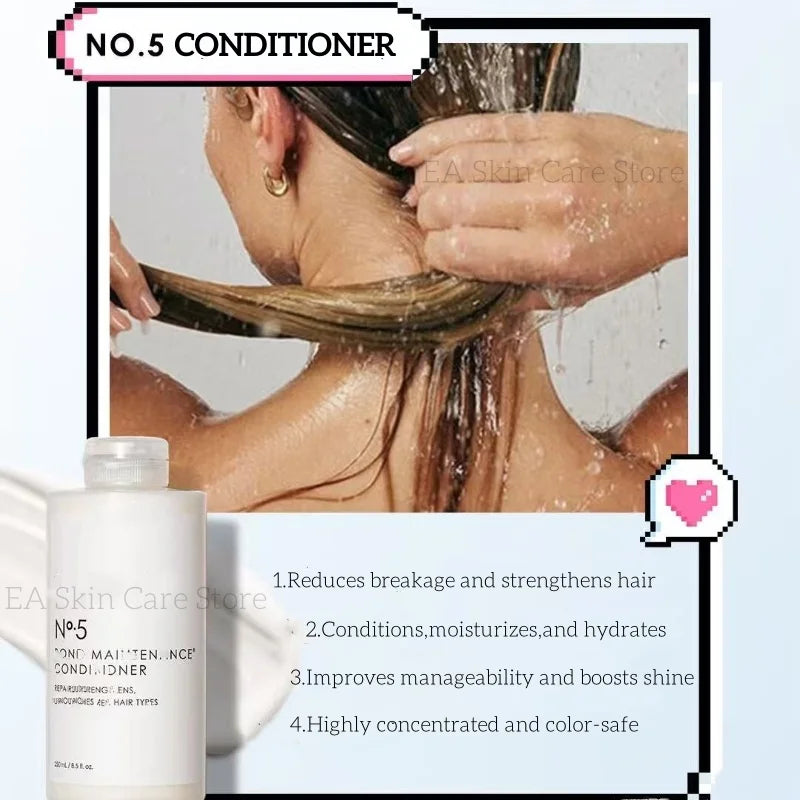 No.3/4/5/6/7 Hair Essential Oil Shampoo E Condicionador Tratamiento Para El Cabello Repairs Protects Strengthens All Hair Types