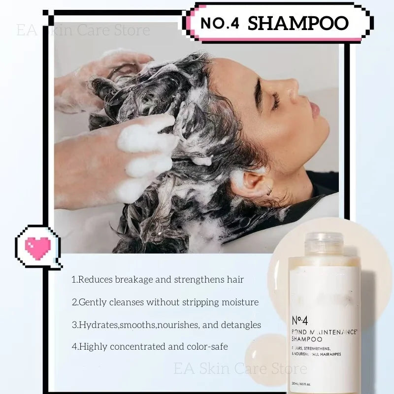 No.3/4/5/6/7 Hair Essential Oil Shampoo E Condicionador Tratamiento Para El Cabello Repairs Protects Strengthens All Hair Types