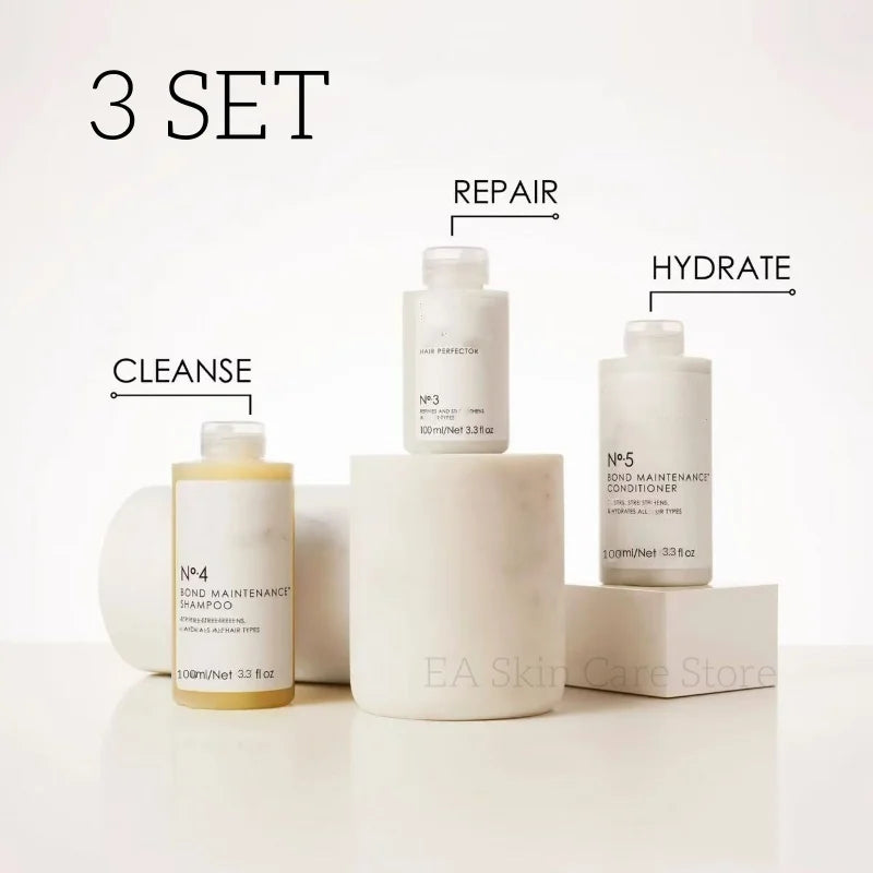 No.3/4/5/6/7 Hair Essential Oil Shampoo E Condicionador Tratamiento Para El Cabello Repairs Protects Strengthens All Hair Types